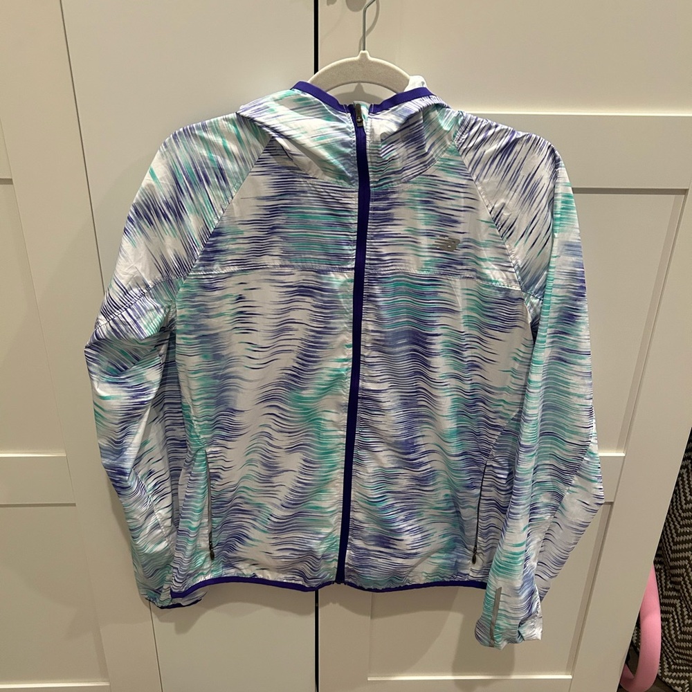 New Balance Purple and White Jacket